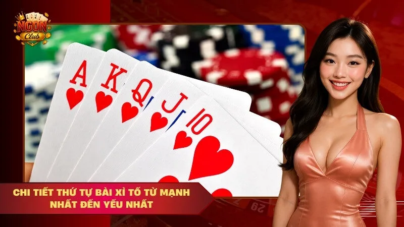 thứ hạng bài trong xì tố